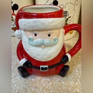 Holiday Home Santa Mug Christmas Holiday Cup